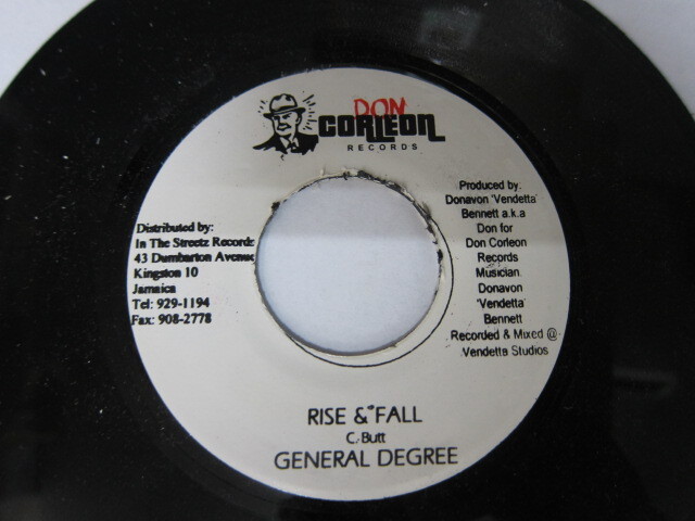 GENERAL DEGREE / RISE & FALL / DON CORLEON RECORDS