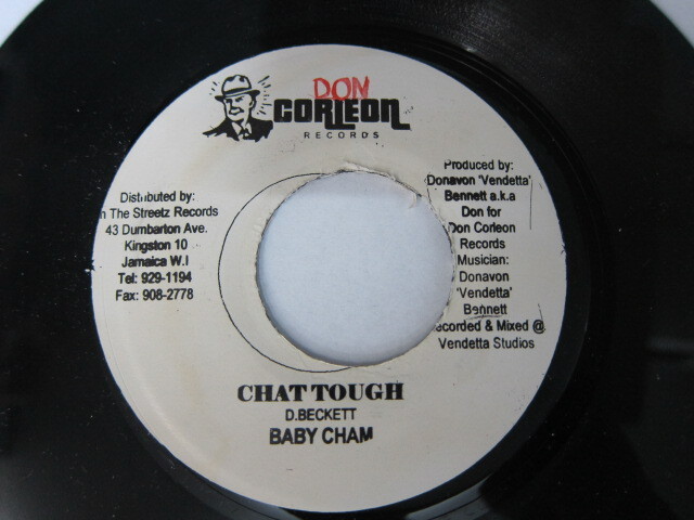BABY CHAM / CHAT TOUGH / DON CORLEON RECORDS