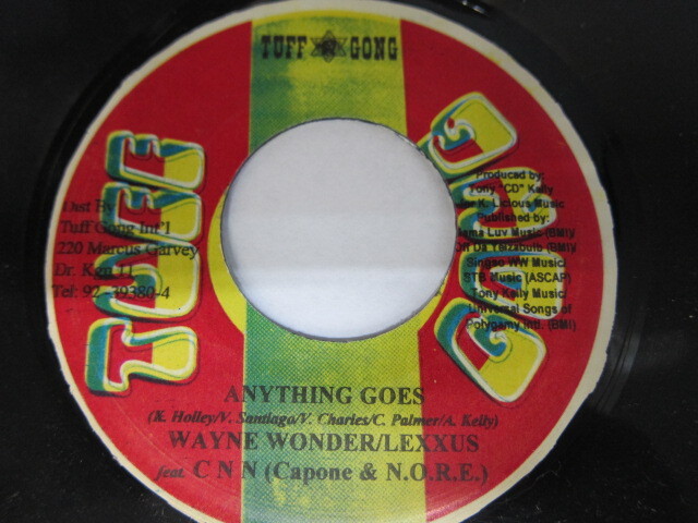 WAYNE WONDER & LEXXUS feat CNN / ANYTHING GOES / TUFF GONG