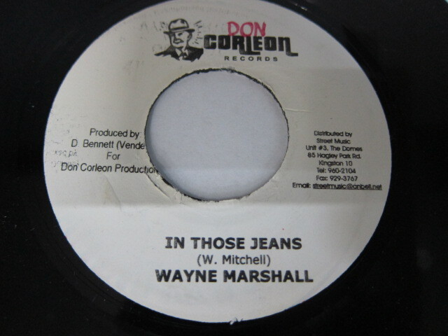 WAYNE MARSHALL / IN THOSE JEANS / TRI FECTA RIDDIM / DON CORLEON RECORDS