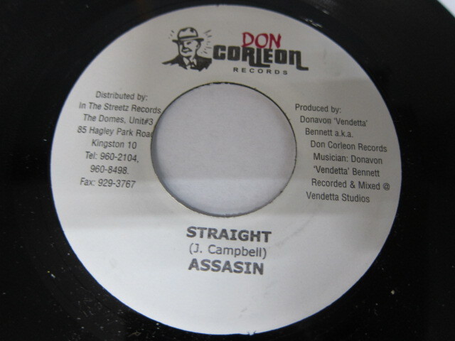 ASSASIN / STRAIGHT / TRI FECTA RIDDIM / DON CORLEON RECORDS