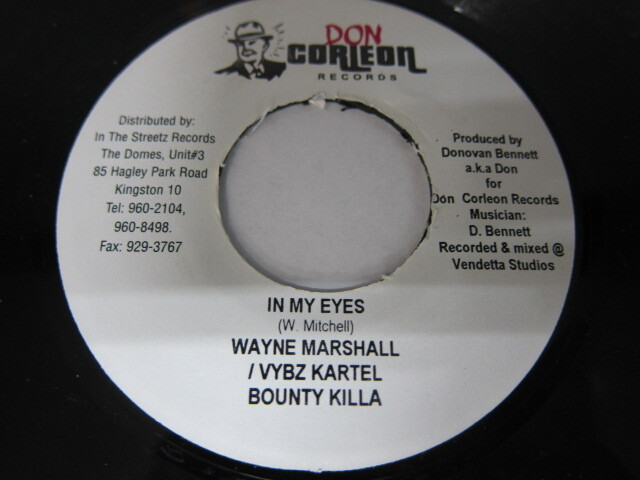 W.MARSHALL & V.KARTELL & B.KILLER / IN MY EYES / GOOD TO GO RIDDIM / DON CORLEON RECORDS