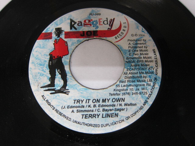 TERRY LINEN / TRY IT ON MY OWN / RAGGEDY JOE