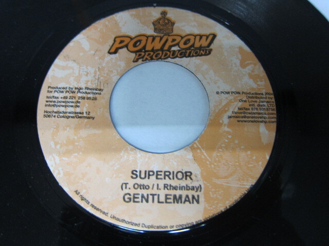 GENTLEMAN / SUPERIOR / POW POW PRODUCTIONS