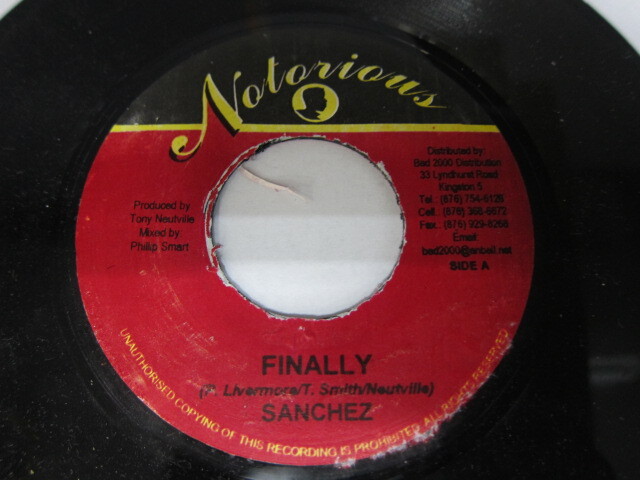 SANCHEZ / FINALLY / NOTORIOUS