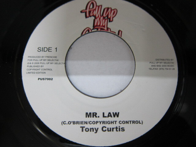 TONY CURTIS / MR.LAW / PERFIDIA RIDDIM / PULL UP MY SELECTAI