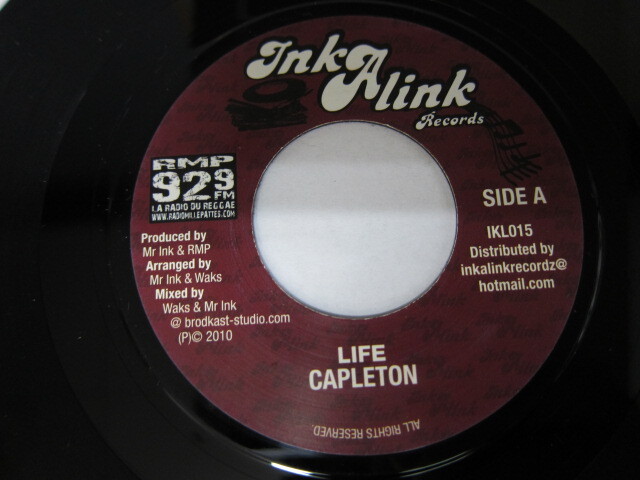 CAPLETON / LIFE / WORL CRISIS RIDDIM / INK A LINK