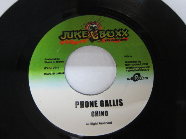 CHINO / PHONE GALLIS / Bside KONSHENS / FASHION ATTACK / BOOPS RIDDIM / JUKE BOXX