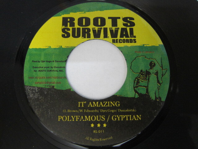 AsidePOLYFAMOUS & GYPTIAN / IT'S AMAZING / Bside MR.DIAMOND / BE CAREFULL / ROOTS SURVIVAL