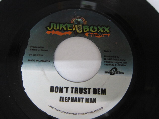 Aside ELEPHANT MAN / DON'T TRUST DEM / Bside ROMAIN VIRGO / WATCH OVER ME / DAMEGE CONTROL RIDDIM / JUKE BOXX