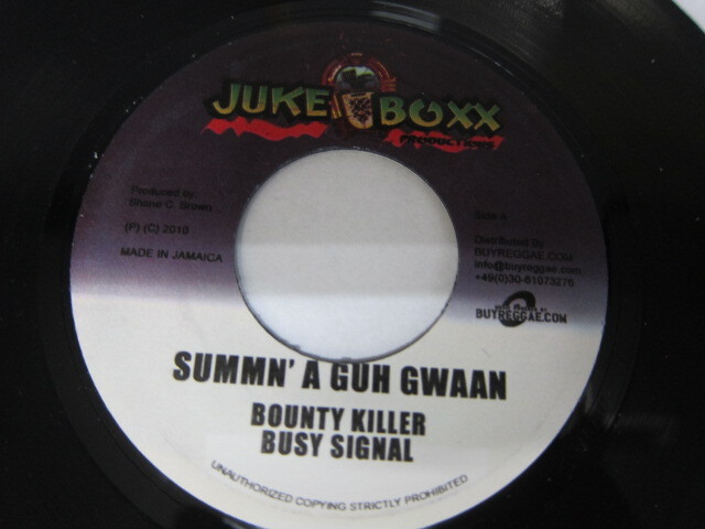 Aside BOUNTY KILLER & BUSY SIGNAL / SUMMN A GUH GWAAN / Bside BUSY SIGNAL / YOU NEVER KNOW / DAMEGE CONTROL RIDDIM / JUKE BOXX