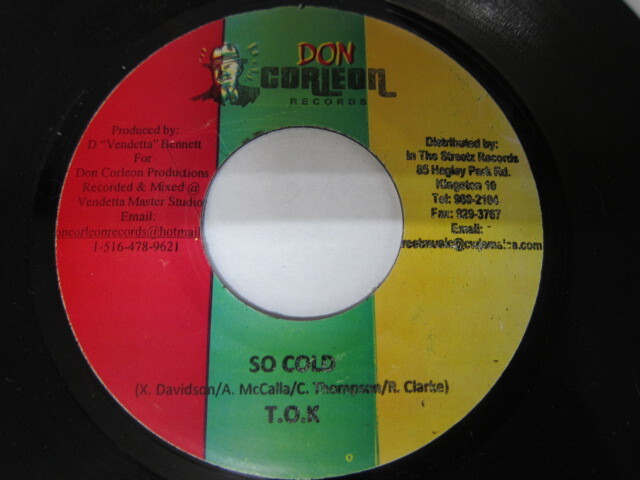 T.O.K / SO COLD / SECRET RIDDIM / DON CORLEON