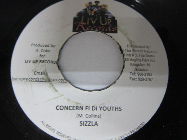 SIZZLA / CONCERN FI DI YOUTHS / GOOD LIFE RIDDIM / LIVE UP RECORDS