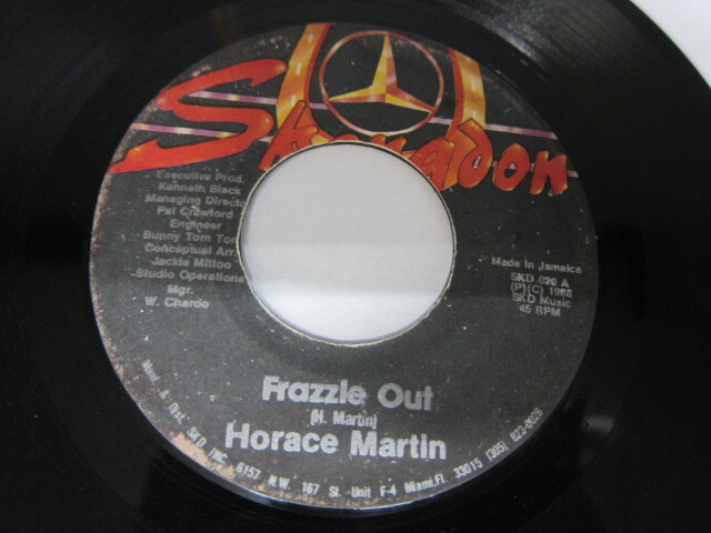 HORACE MARTIN / FRAZZLE OUT / SKENGDON