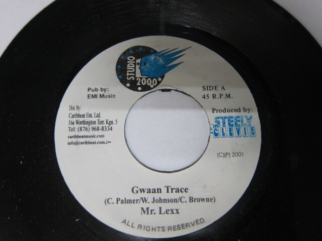 MR.LEXX / GWAAN TRACE / NINE NIGHT RIDDIM / STUDIO 2000