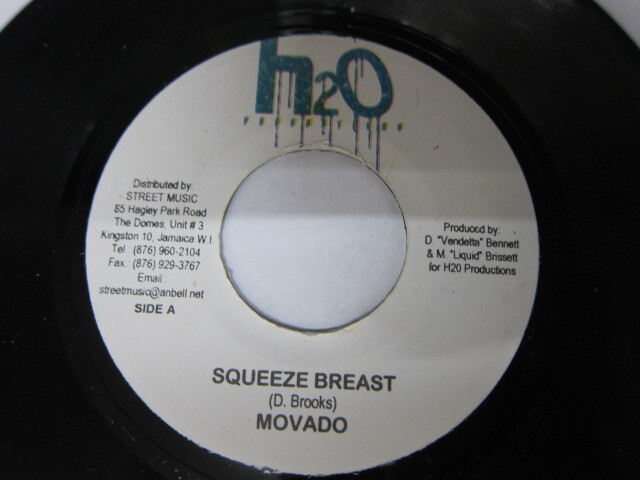 MOVADO / SQUEEZE BREAST / BLUE TOOTH RIDDIM / H2O