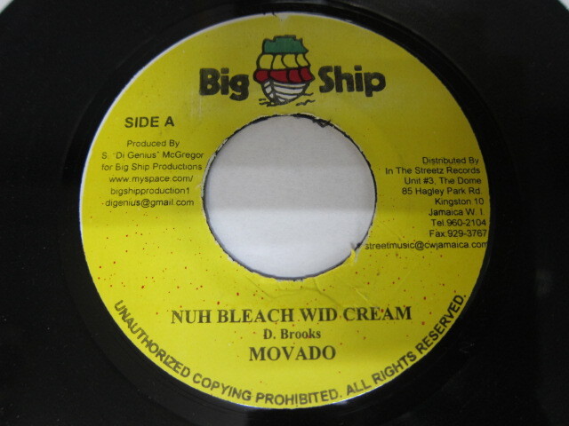 MOVADO / NUH BLEACH WID CREAM / DAY BREAK RIDDIM / BIG SHIP