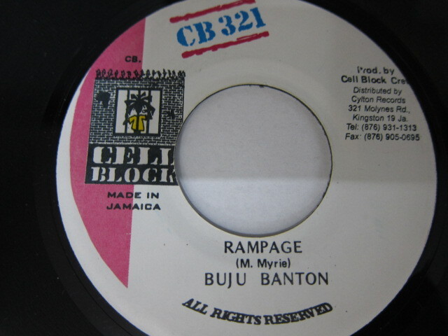 BUJU BANTON / RAMPAGE / CB 321