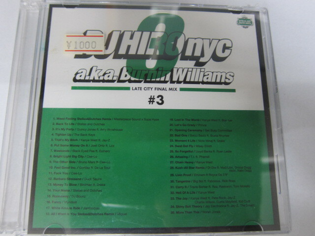 DJ HIRO nyc a.k.a BURNIN WILLIAMS / LATE CITY FINAL MIX #3