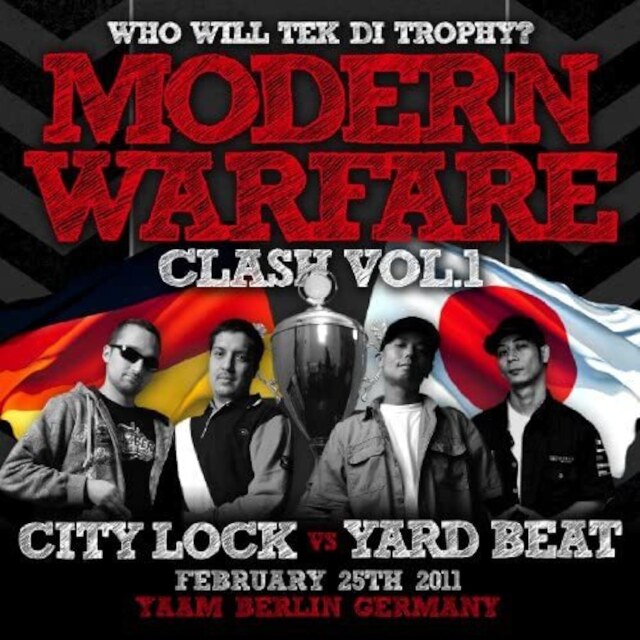 V.A. / MODERN WARFARE CLASH VOL1 CITY ROCK vs YARD BEAT