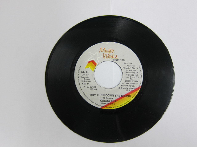 COCOA TEA / WHY TURN DOWN THE SOUND / MUSIC WORKS