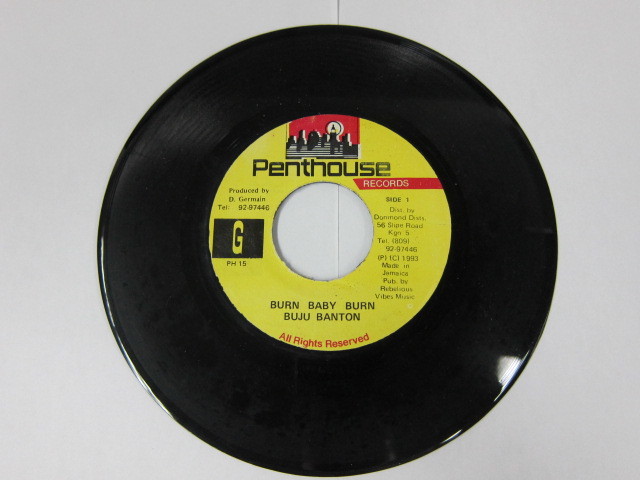 BUJU BANTON / BURN BABY BURN / PENTHOUSE