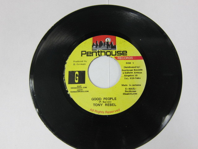 TONY REBEL / GOOD PEOPLE / FREEDOM BLUES RIDDIM / PENTHOUSE