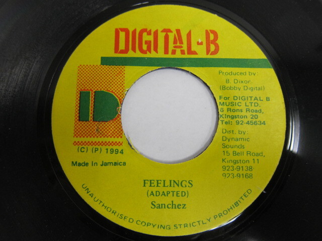 Sanchez / FEELINGS / DIGITAL-B