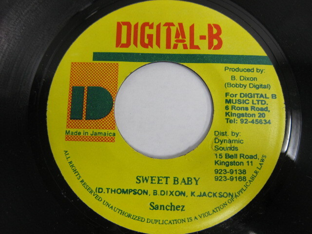Sanchez / SWEET BABY / DIGITAL-B
