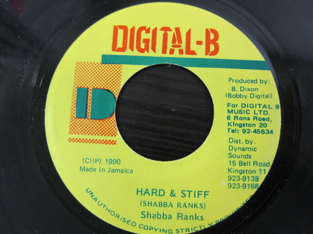 Shabba Ranks / HARD & STIFF / DIGITAL-B