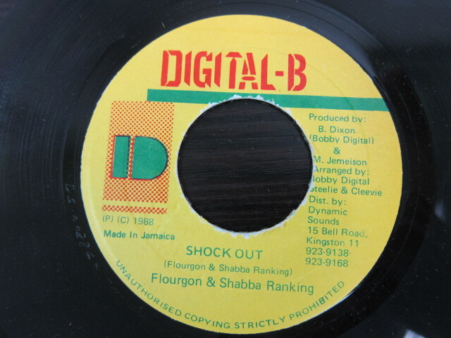 Flourgon & Shabba Ranking / SHOCK OUT / DIGITAL-B