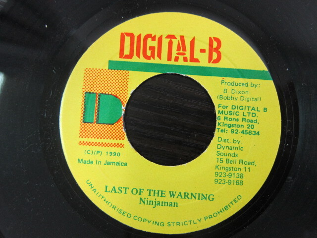 Ninjaman / LAST OF THE WARNING / DIGITAL-B