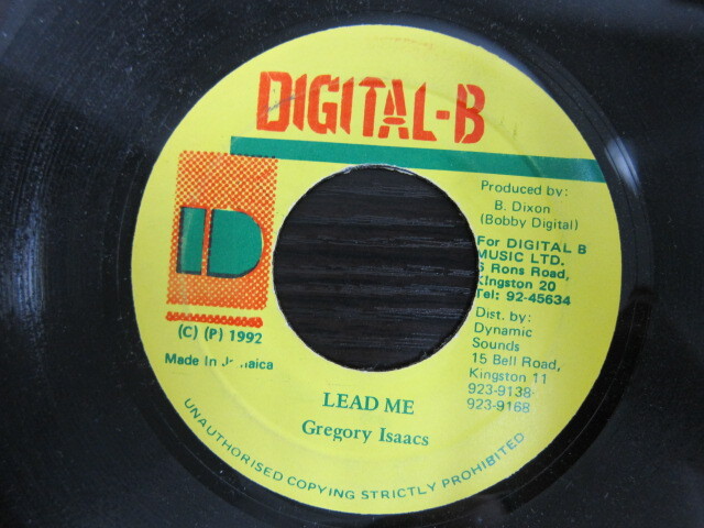 Gregory Isaacs / LEAD ME / DIGITAL-B