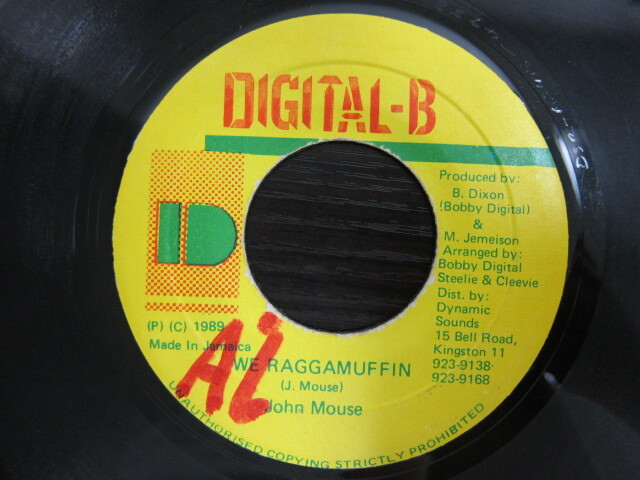 John Mouse / WE RAGGAMUFFIN / DIGITAL-B