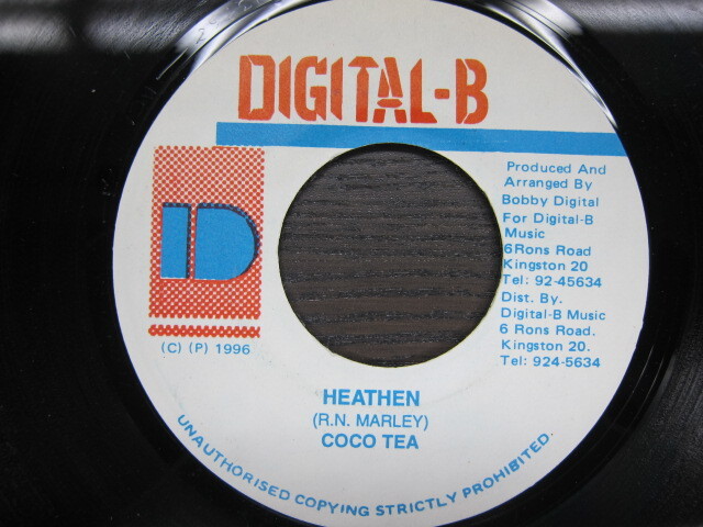COCOA TEA / HEATHEN / DIGITAL-B