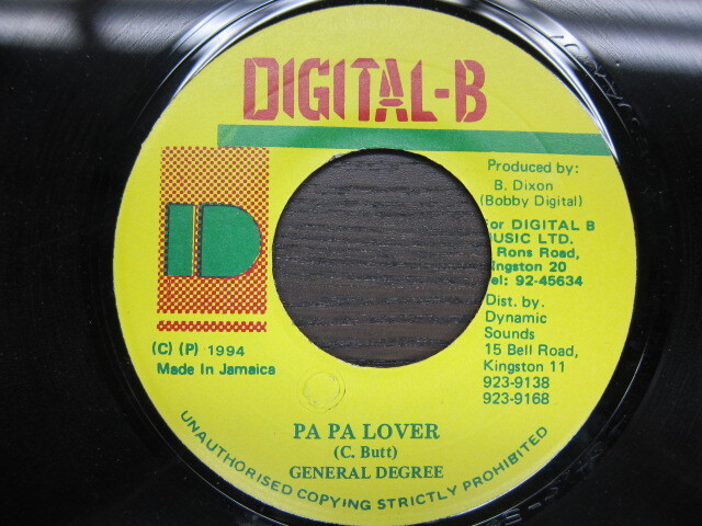 GENERAL DEGREE / PA PA LOVER / DIGITAL-B