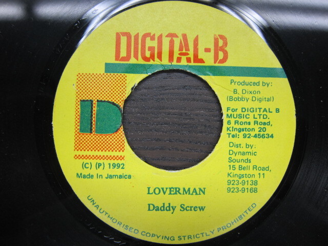 Daddy Screw / LOVERMAN / DIGITAL-B