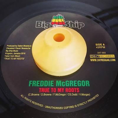 FREDDIE McGREGOR / TRUE TO MY ROOTS c/w YOUR LOVE'S GOTTA HOLD ON ME (7EP)