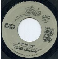 LUTHER VANDROSS / STOP TO LOVE / EPIC