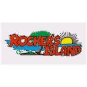 ROCKERS ISLNADロゴビーチタオル