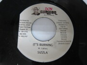 SIZZLA / IT'S BURNING / DON CORLEON RECORDS
