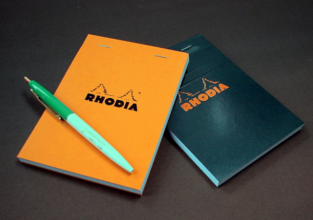 RHODIAブロック・ロディア 様々なクリエイターに愛されるブロックメモ