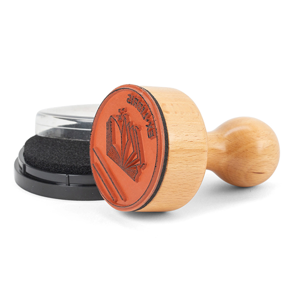 「Ex-Libris」スタンプ＆インクセット。