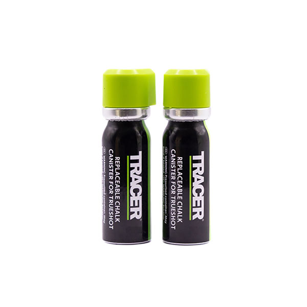 TRACER TRUE SHOTチョークマーカー専用カートリッジ2本セット。