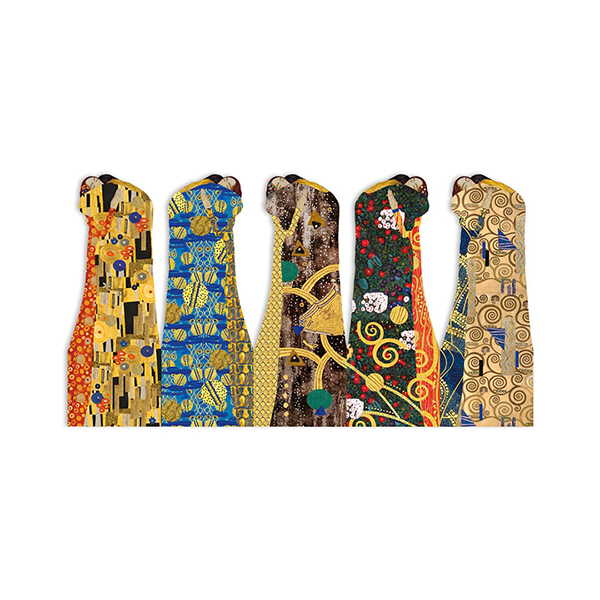 アートを身近に楽しめるブックマーク（しおり）16枚セット。