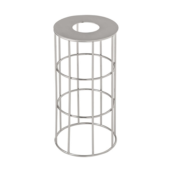 インダストリアルな雰囲気のシンプルなワイヤーシェード。