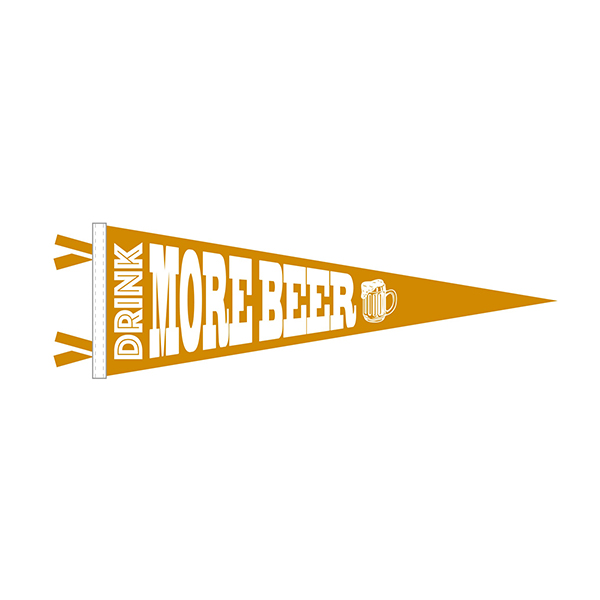 ニューヨーク州バッファローにてハンドメイドされているペナント。