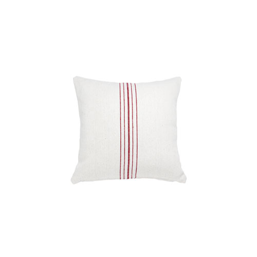 ザラ感の心地よい厚手コットン製クッションカバー