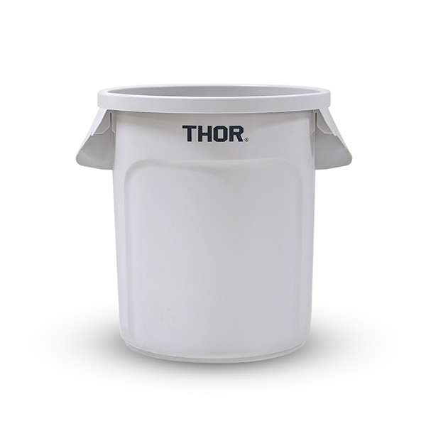 さまざまなシーンで使い勝手の良いラウンドコンテナ。