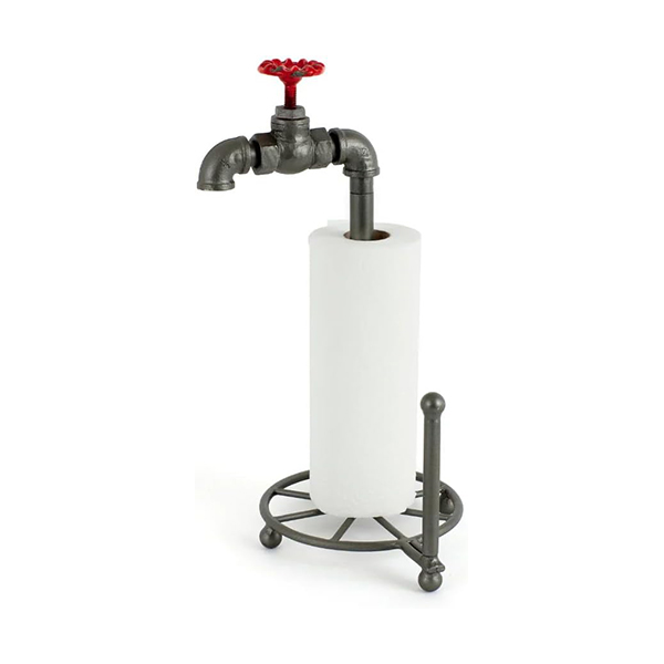 水が出そうなキッチンペーパーホルダー。